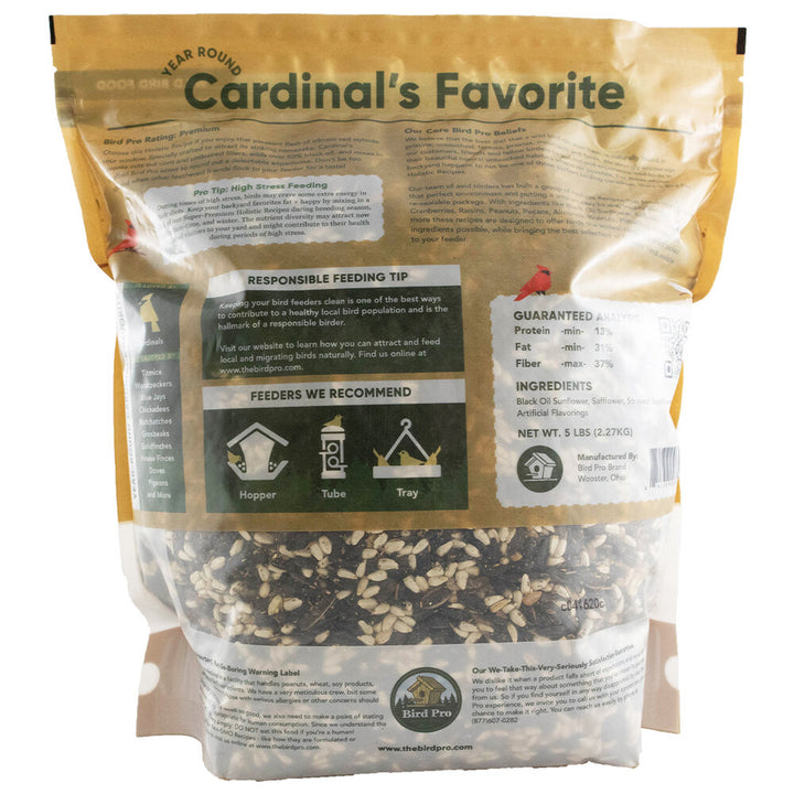 Bird Pro Cardinals Favorite- 10lb Bag