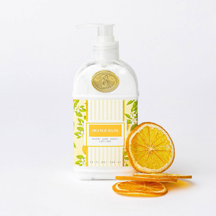 8 Oak Lane Orange Basil 300ml Hand & Body Lotion