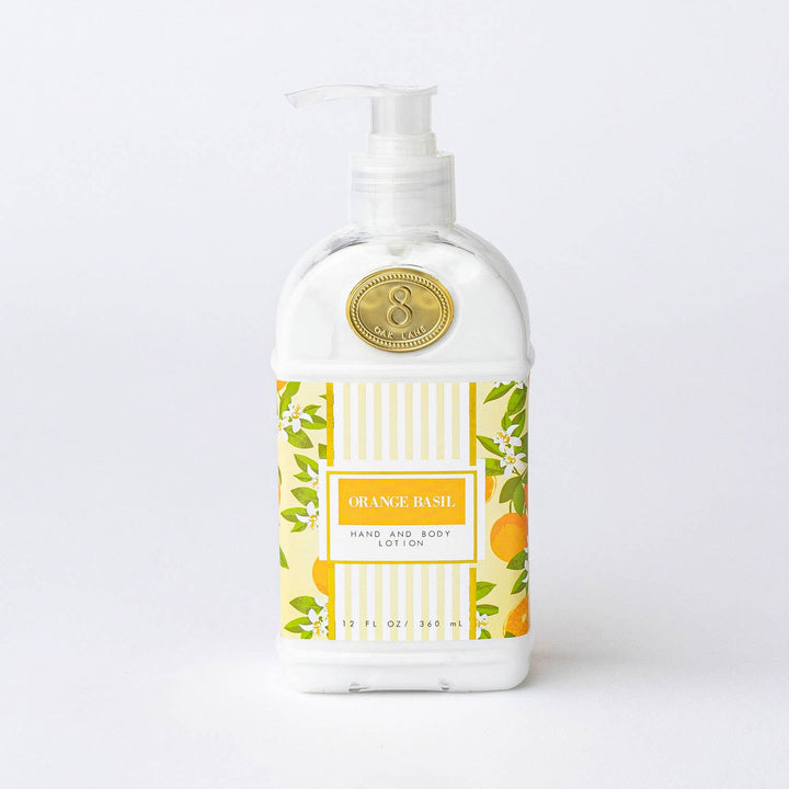 8 Oak Lane Orange Basil 300ml Hand & Body Lotion