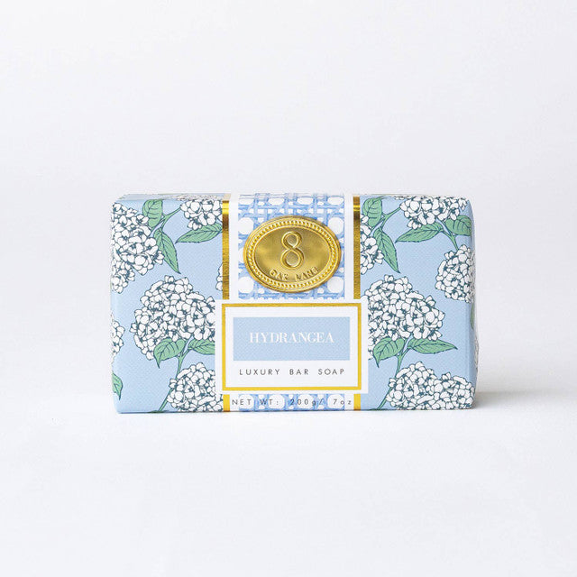 8 Oak Lane Hydrangea Wrapped Bar Soap